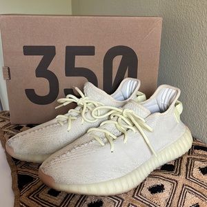 Adidas 350 Yeezy boost 350 butter. Size 9.5. Like new